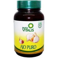 AURA VITALIS - AJO PURO 60 CAPSULAS - 297 MG