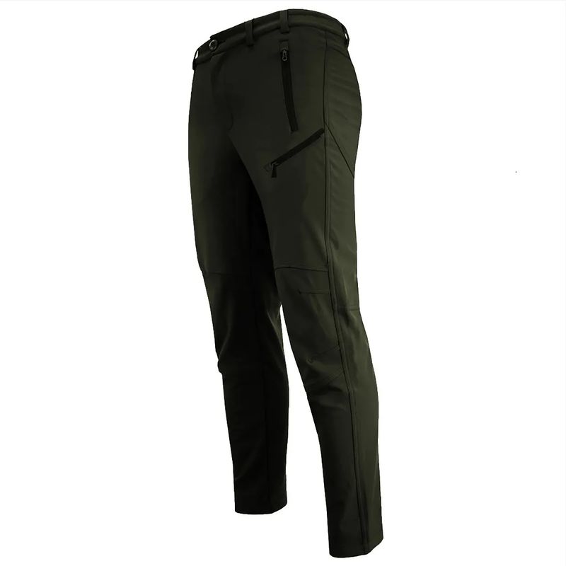 HENNE CLOTHING - Pantalón Térmico Impermeable - Softshell - Hombre