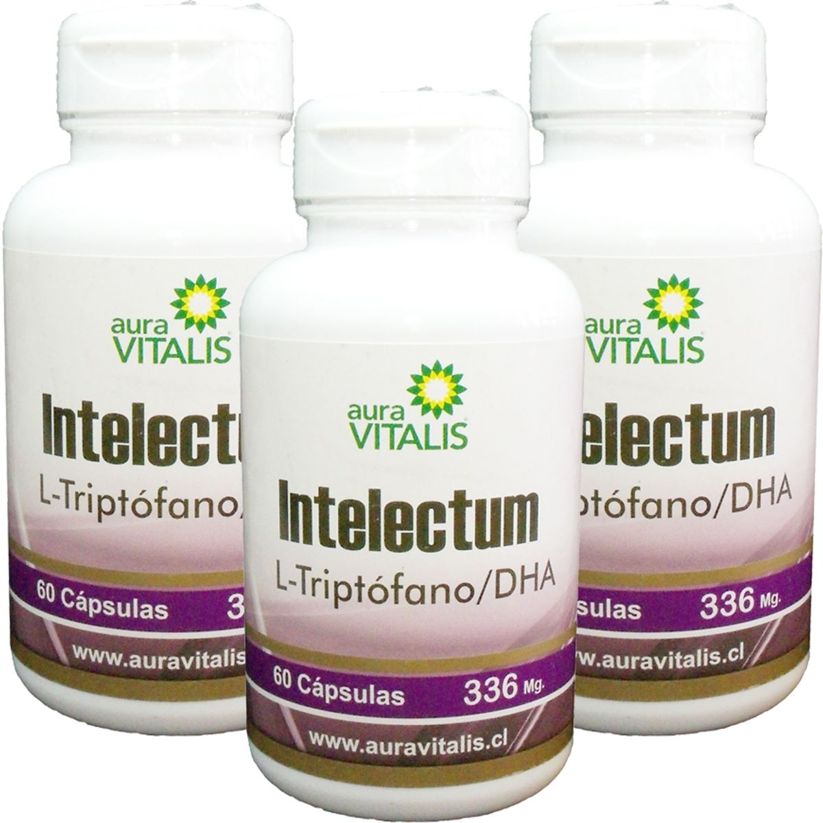 AURA VITALIS - 3 X AURA VITALIS INTELECTUM 60 CAPSULAS