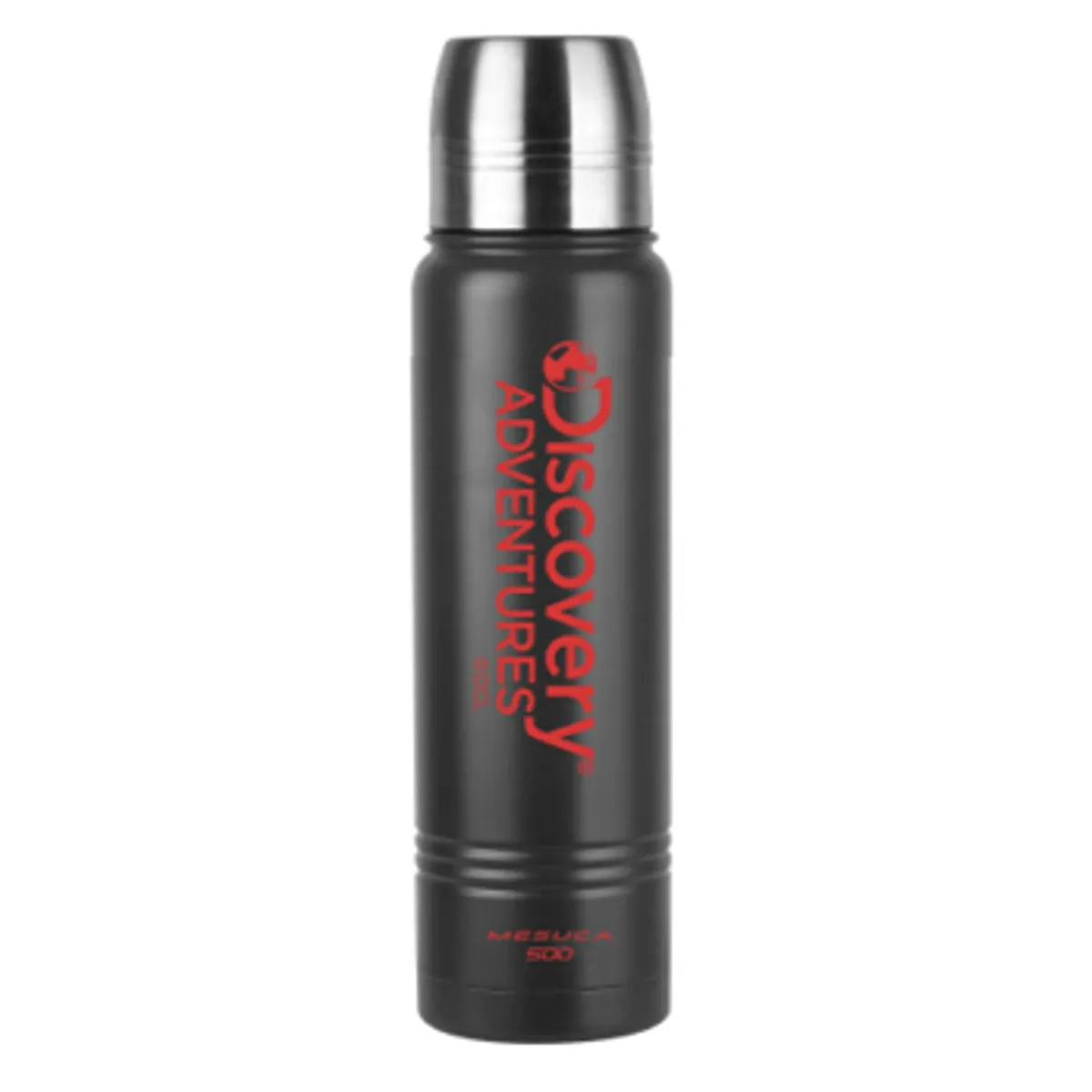 DISCOVERY - TERMO DOBLE PARED 500 ML BLACK/RED