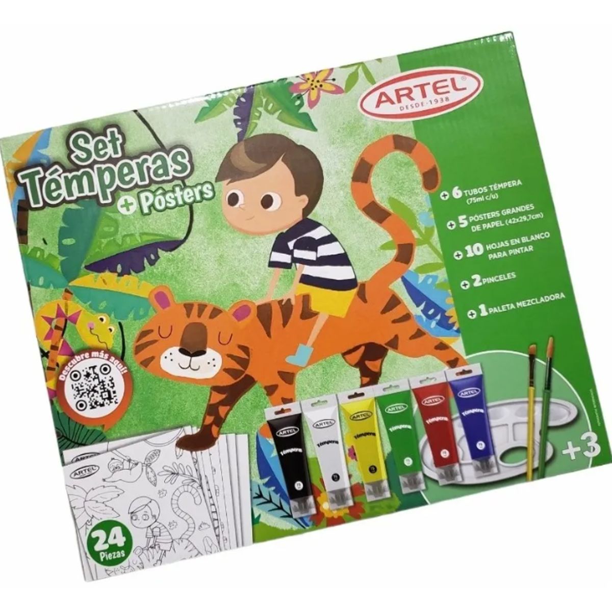 ARTEL - Set de temperas  Posters Artel