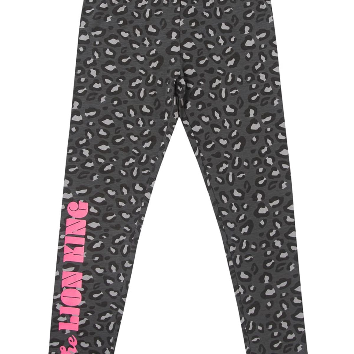 DISNEY - Calza Niña Rey Leon Name Print Gris Disney