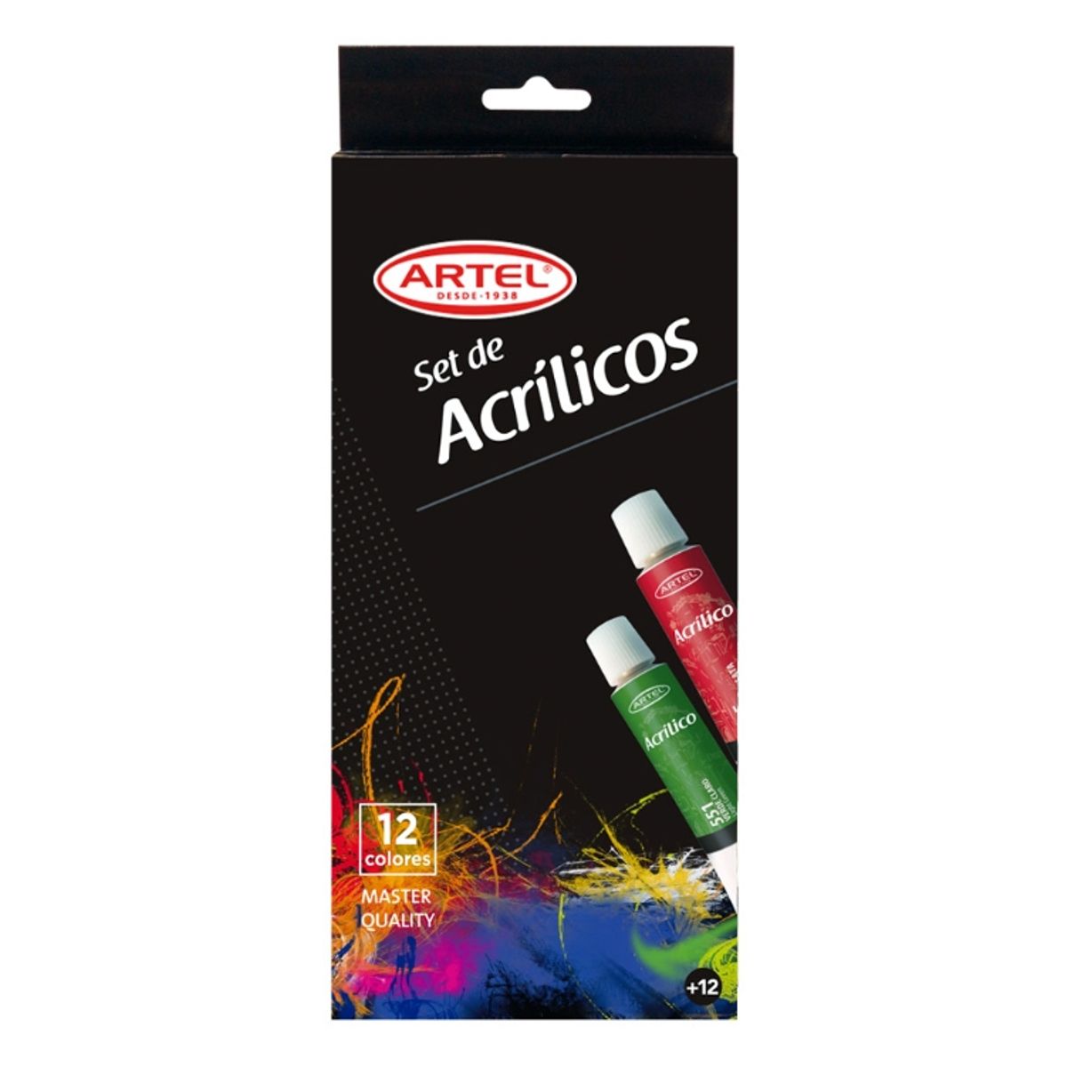 ARTEL - Set de Acrílicos 12 colores 12Ml Artel