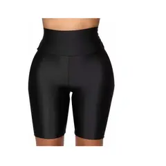 EVERSO - Calza Biker Corta Short Biker Deportiva Mujer Lycra DuPont