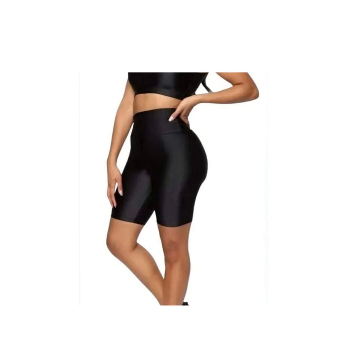 EVERSO - Calza Biker Corta Short Biker Deportiva Mujer Lycra DuPont