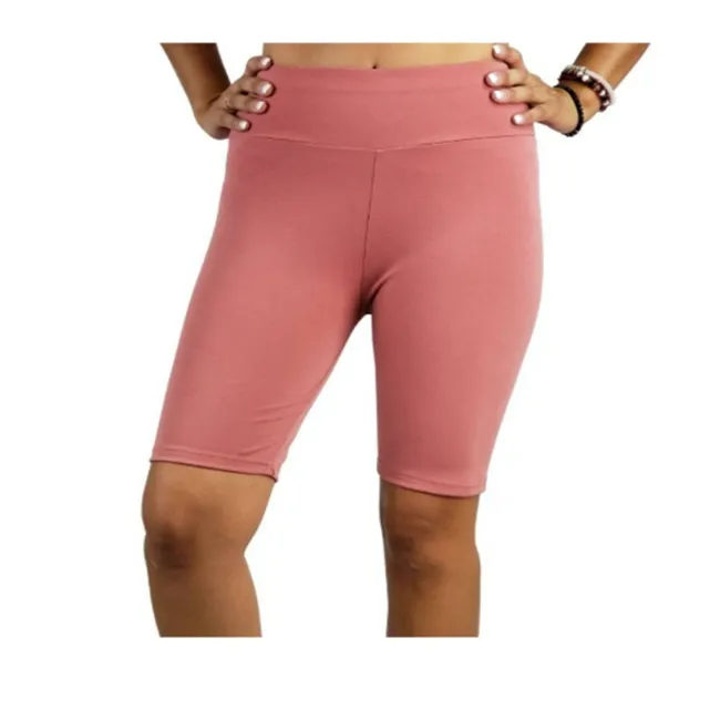 EVERSO - Calza Biker Corta Short Biker Deportiva Mujer Lycra DuPont