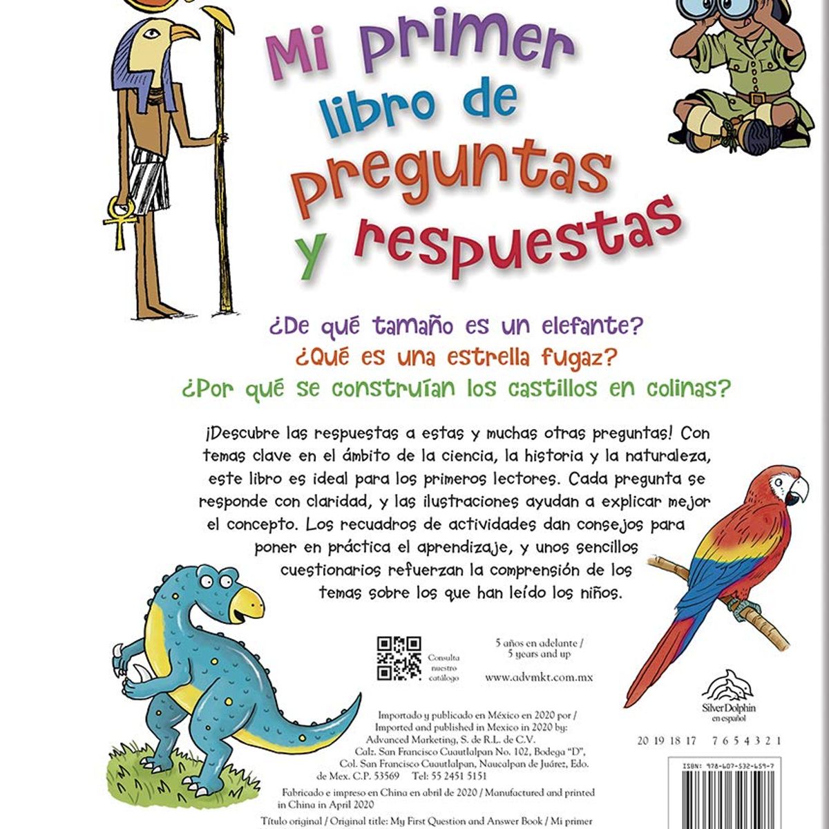 SILVER DOLPHIN - 384 Pag - Mi Primer Libro De Preguntas Y Respuestas