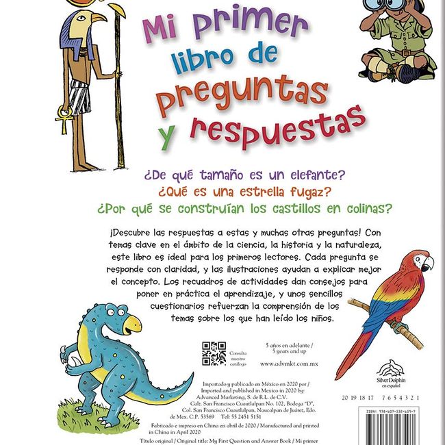 SILVER DOLPHIN - 384 Pag - Mi Primer Libro De Preguntas Y Respuestas