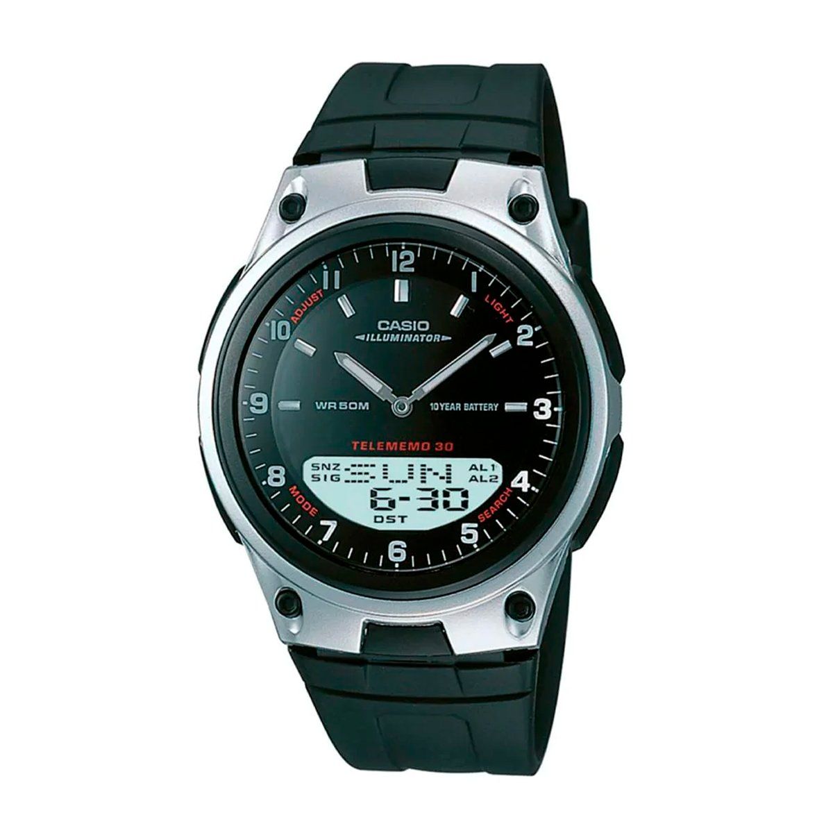 CASIO - Reloj Casio Digital Analogo Varon AW-80-1AV