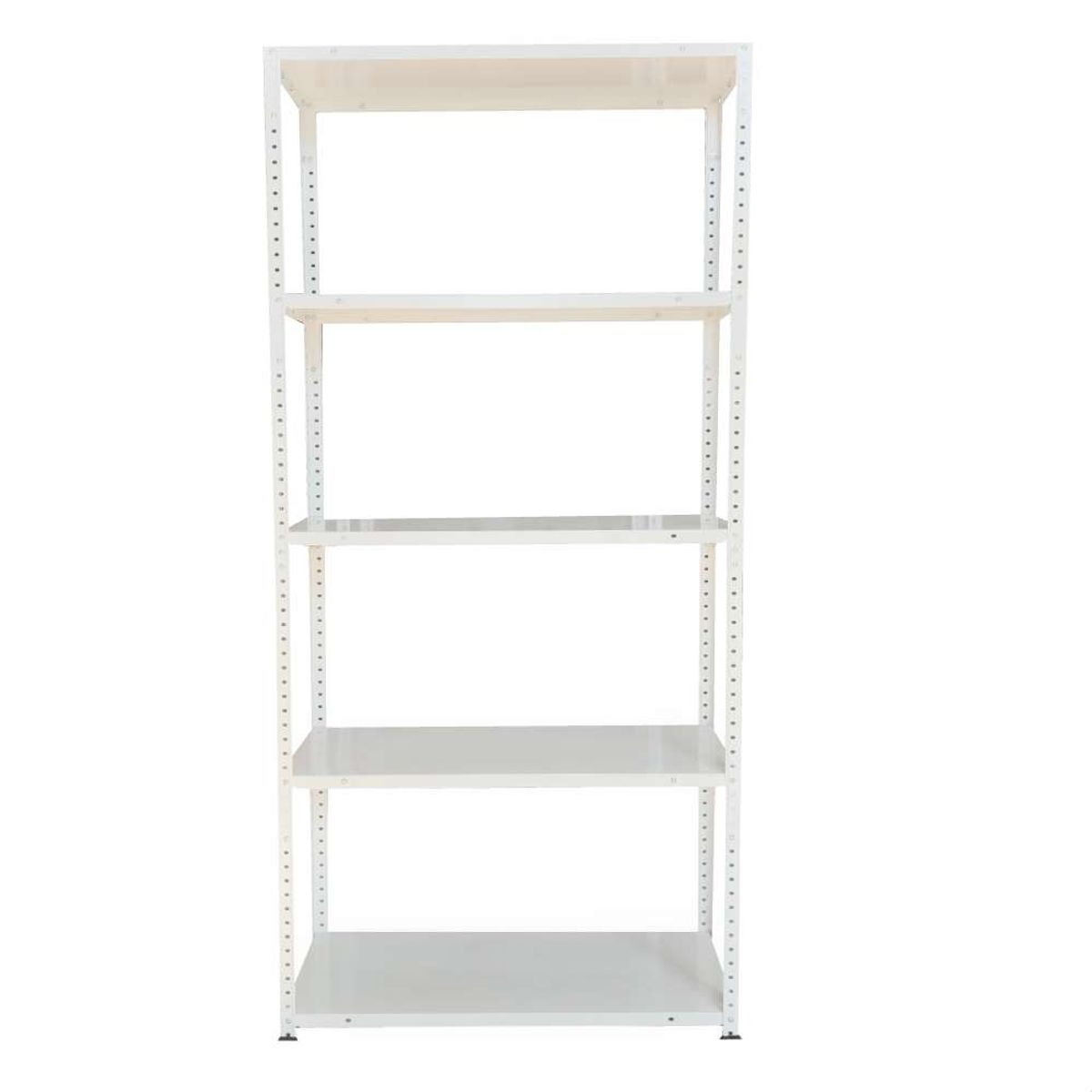 METALBREIN - Repisa Estante Metálico 170x80x30cm - Color Blanco - Metalbrein.