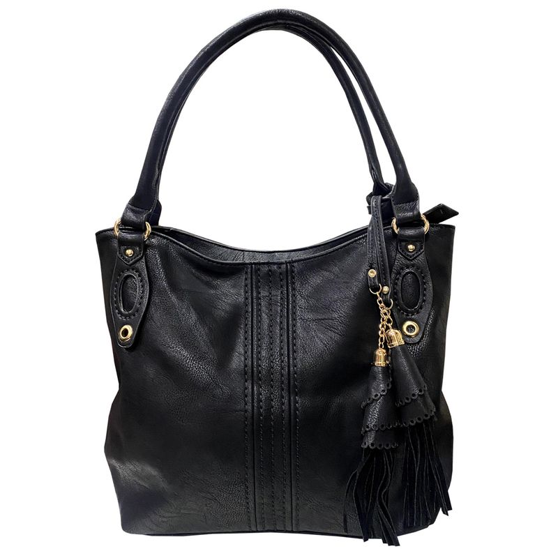 TODOPIEL - Cartera Ecocuero Mujer Negro Todopiel