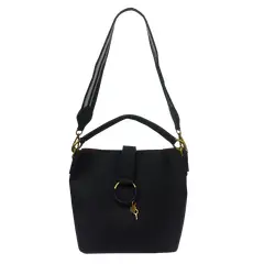 TODOPIEL - Cartera Ecocuero Mujer Negro