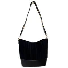 TODOPIEL - Cartera Ecocuero Mujer Negro
