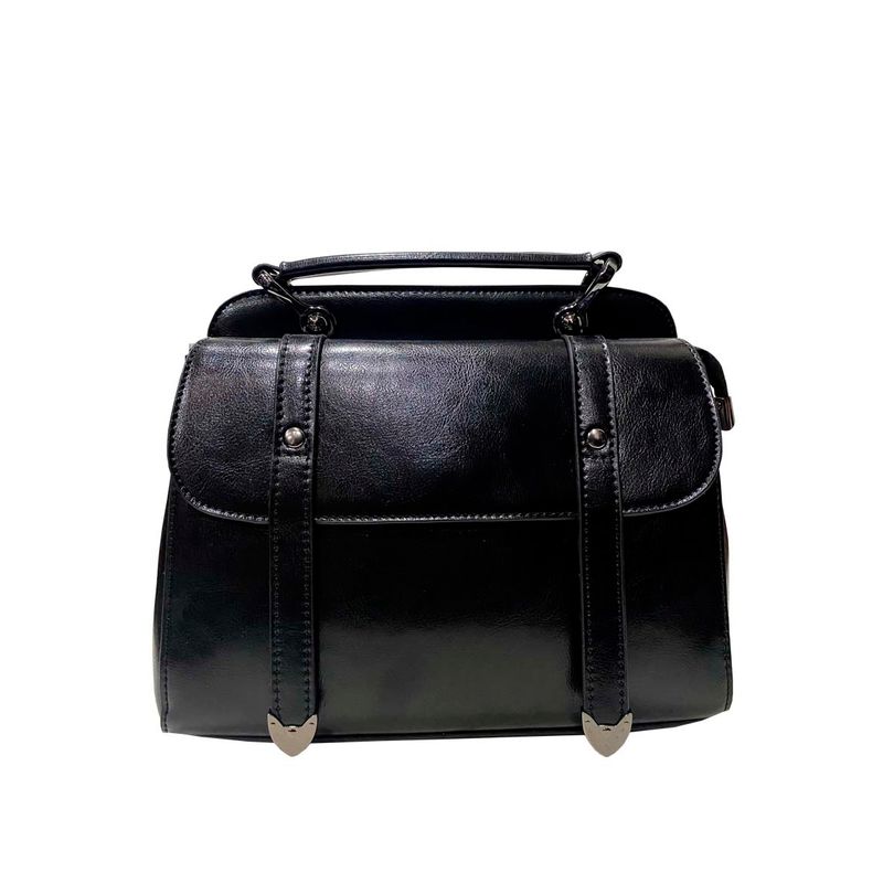 TODOPIEL - Cartera Cuero Mujer Negro Todopiel