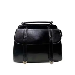 TODOPIEL - Cartera Cuero Mujer Negro