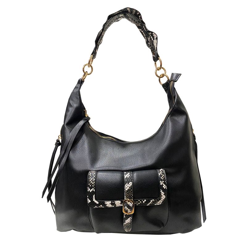 TODOPIEL - Cartera Ecocuero Mujer Negro Todopiel