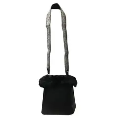 TODOPIEL - Cartera Ecocuero Mujer Negro