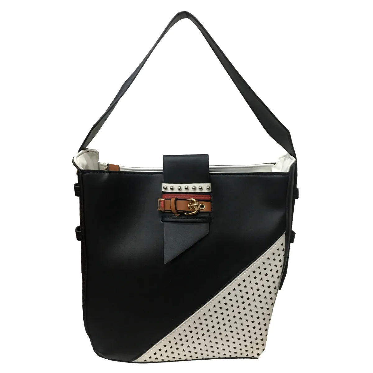 TODOPIEL - Cartera Ecocuero Mujer Negro Todopiel