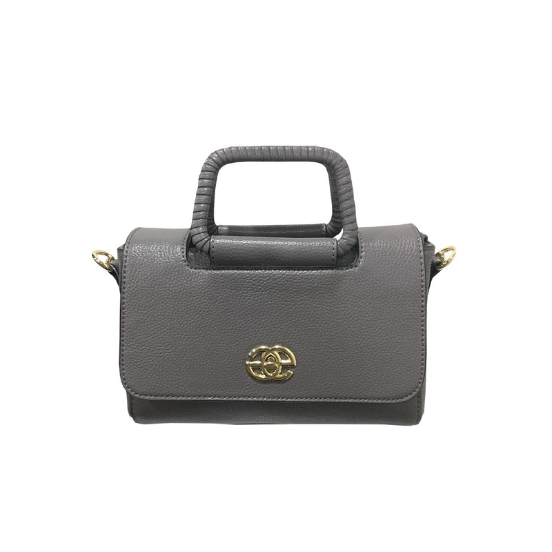 TODOPIEL - Cartera Ecocuero Mujer Gris Todopiel