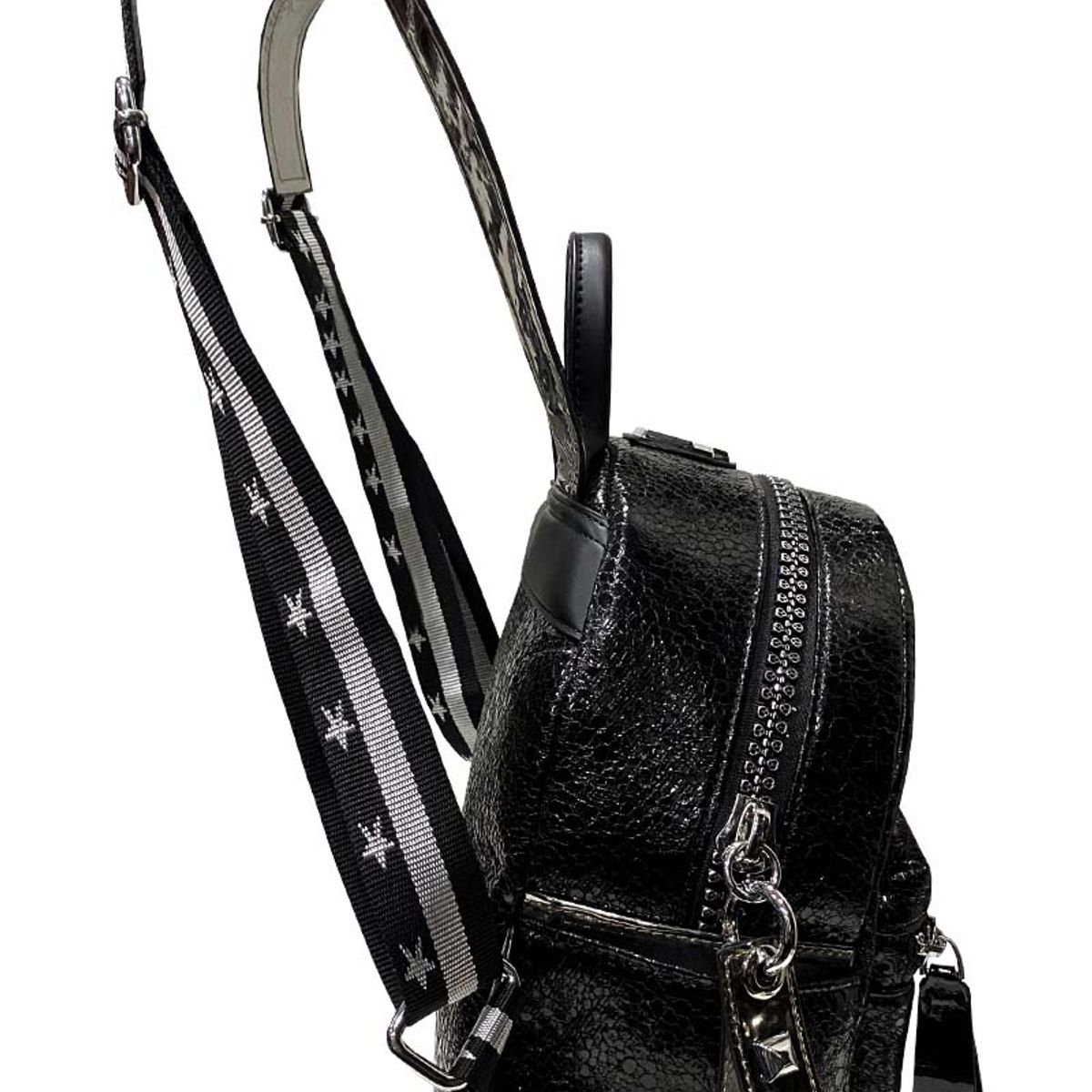 TODOPIEL - Mochila Ecocuero Mujer Negro Todopiel