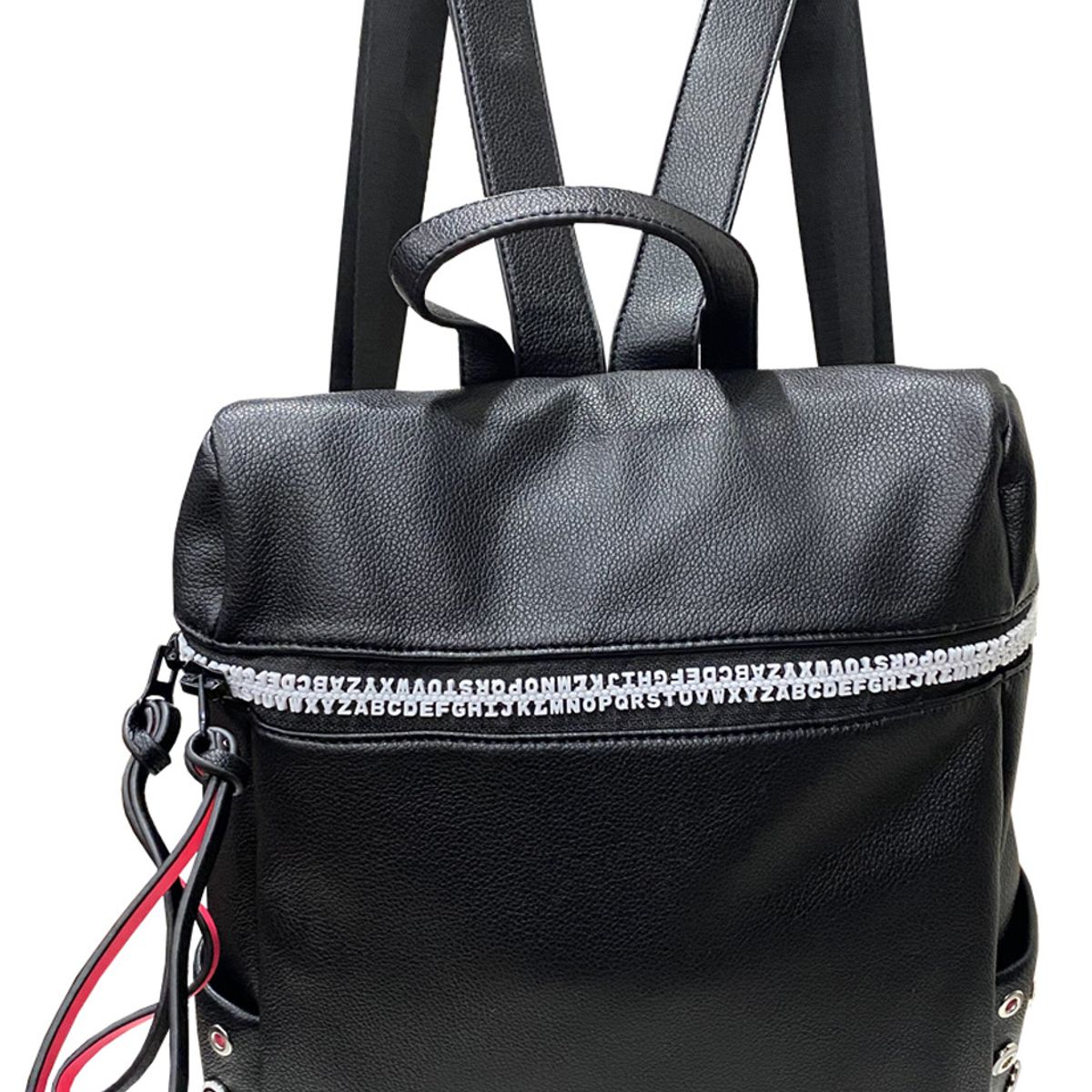 TODOPIEL - Mochila Ecocuero Mujer Negro Todopiel