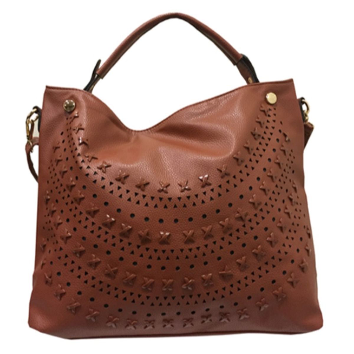 TODOPIEL - Cartera Ecocuero Mujer Café Todopiel