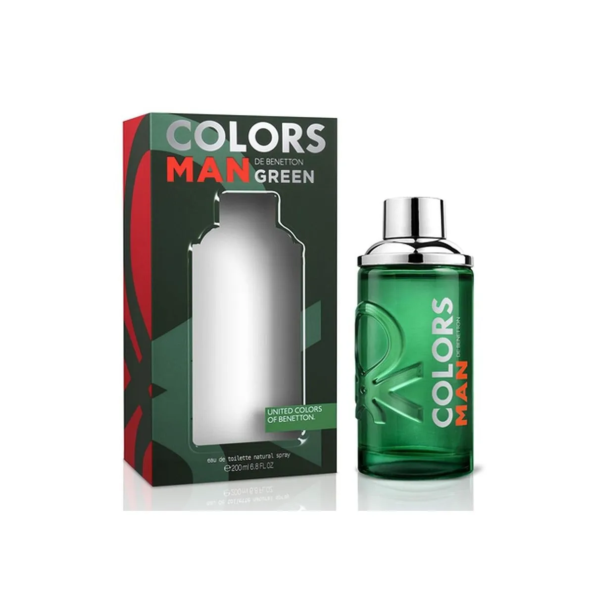 BENETTON - COLORS MAN GREEN EDT 200ML