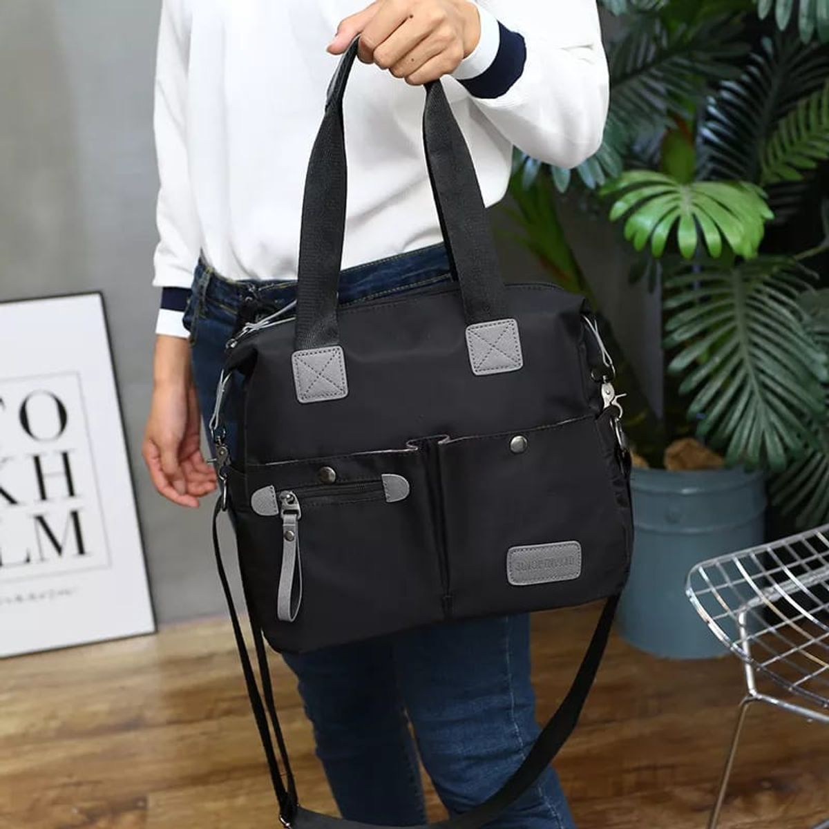 MV MOVAC - Bolso Bandolera Movac Daily de Mujer Impermeable Gran Capacidad