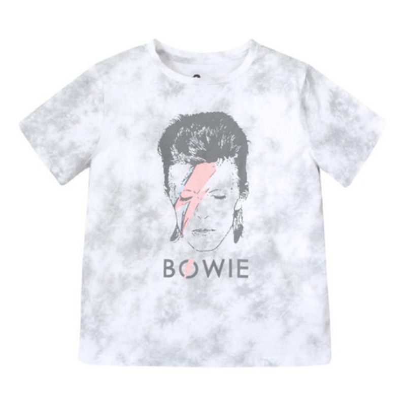 BOWIE - Polera Mujer Gris Bowie