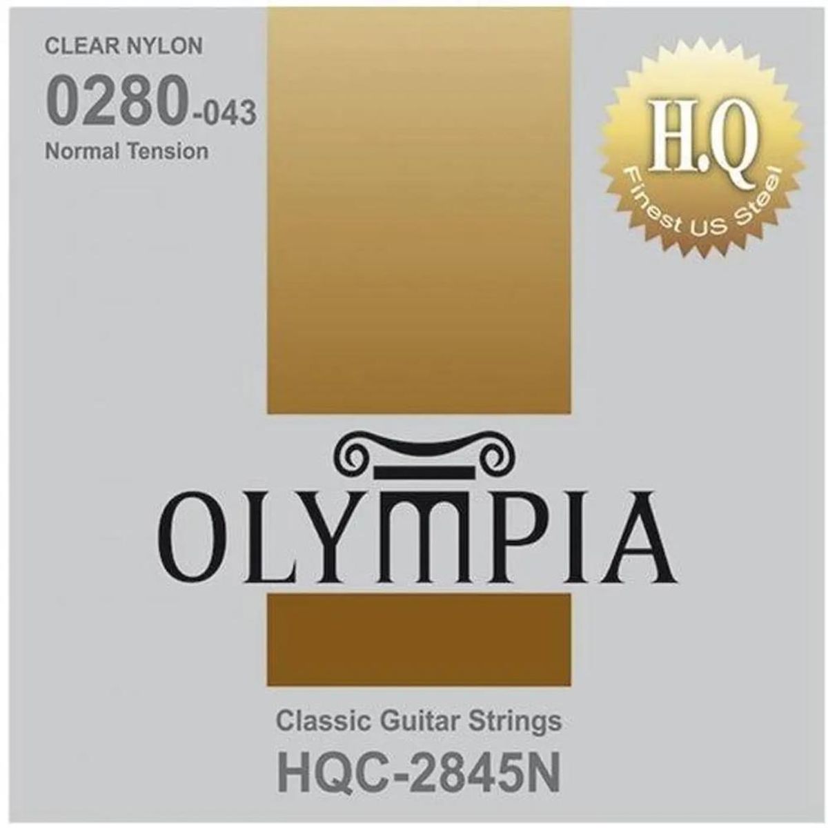 OLYMPIA - Cuerdas para Guitarra Clasica Olympia HQC-2845H - Plateado