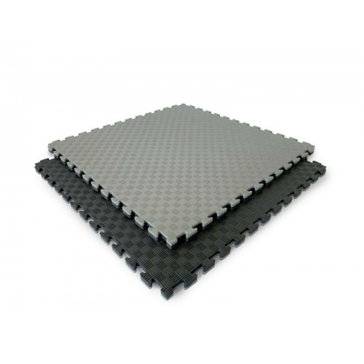 +FIT HOMEGYM PLUSFIT CL - TATAMI GOMA EVA GRUESO 105X105X2.5CM NEGRO GRIS