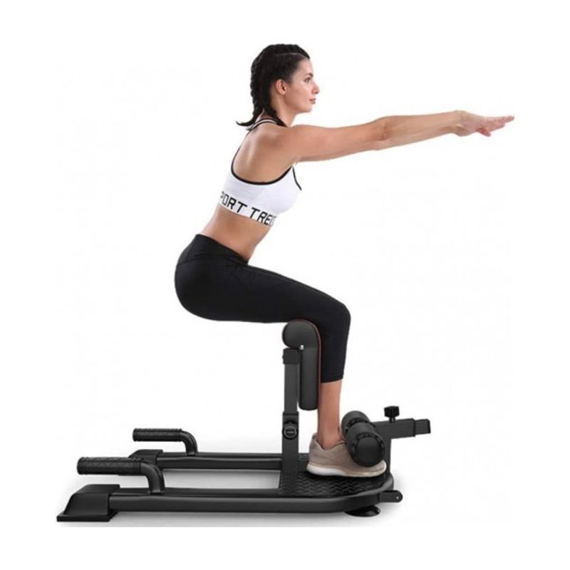 +FIT HOMEGYM PLUSFIT CL - MAQUINA SENTADILLAS SISSY SQUAT ABS FLEXIONES 3 EN 1