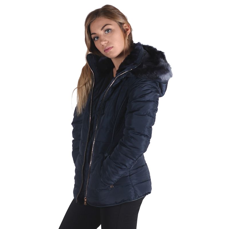 TODOPIEL - Parka Mujer Azul Marino Todopiel