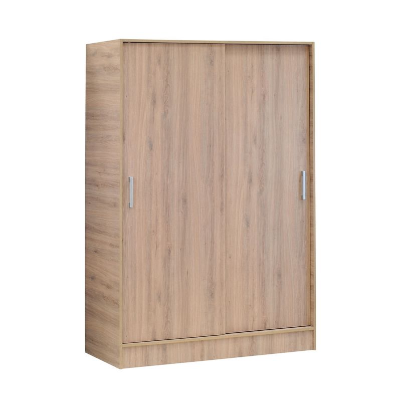 MOBIKIT - Ropero 2 Puertas Corredera Roble Santana Mobikit