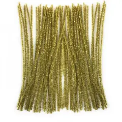 FOSKA - Limpia Pipas Glitter 30 Cm - 100 Unidades