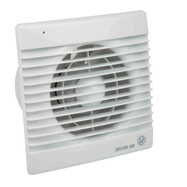 S & P - Extractor De Baño Decor-200 C