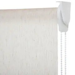 BERTEX - Cortina Roller Lino 155x240 cm Persiana de altura ajustable