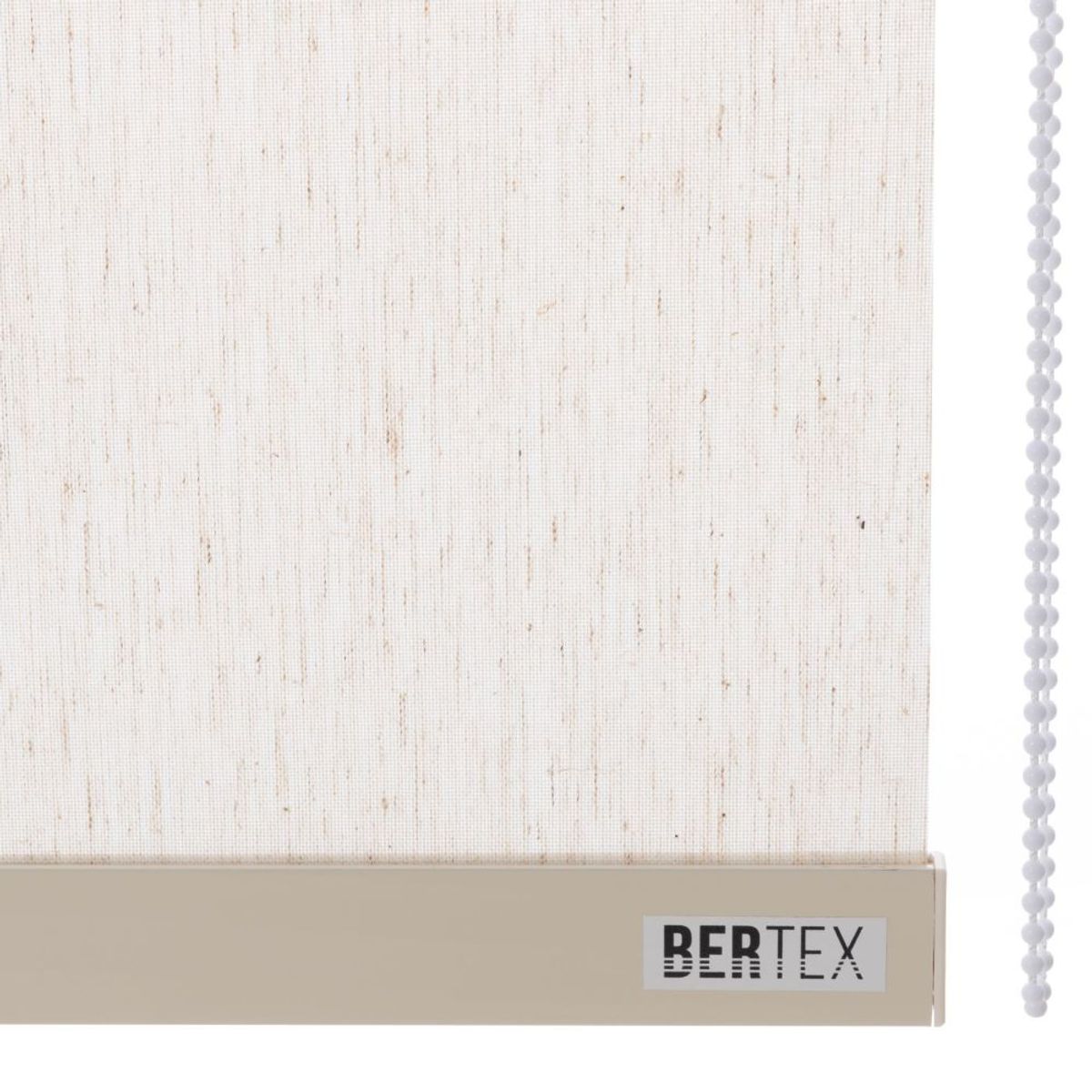 BERTEX - Cortina Roller Lino 195x240 cm Persiana de altura ajustable BERTEX