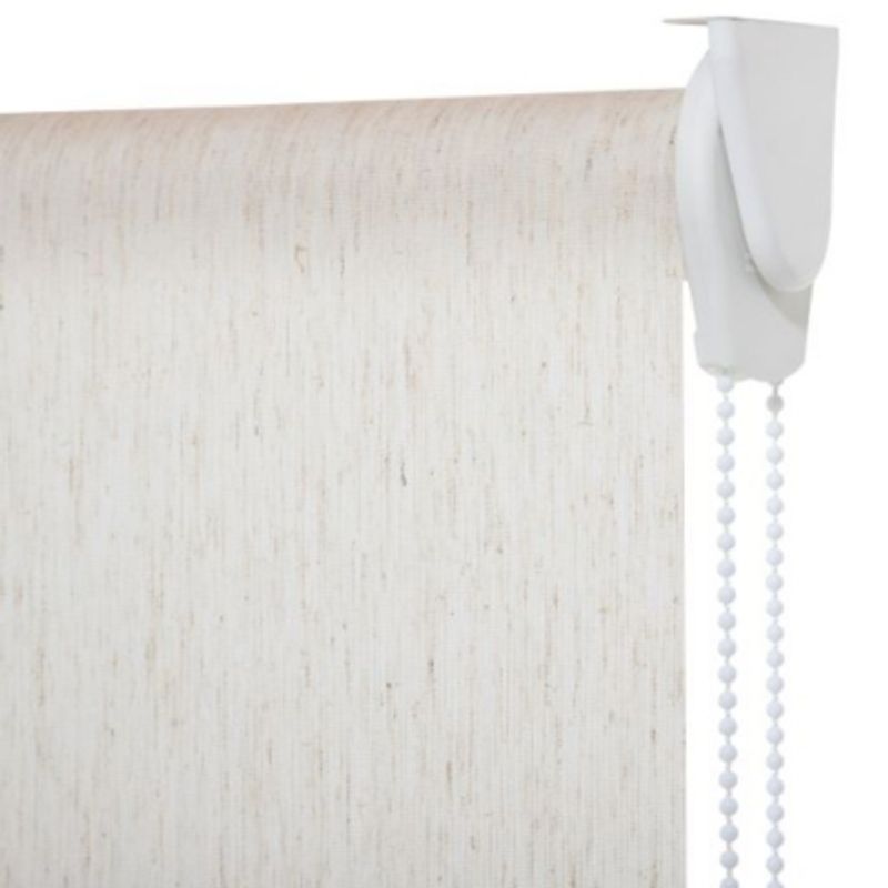 BERTEX - Cortina Roller Lino 210x170 cm Persiana de altura ajustable BERTEX