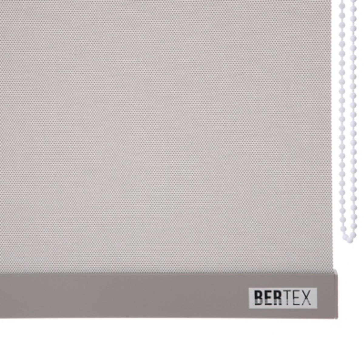 BERTEX - Cortina Roller Sunscreen Gris 160x240 cm Persiana de altura ajustable