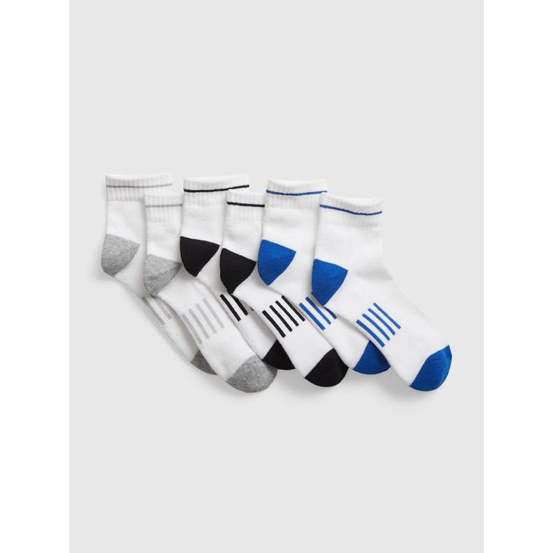 GAP - Pack 3 Calcetines Crew Blanco GAP