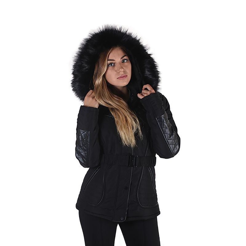 TODOPIEL - Parka Mujer Negro Todopiel