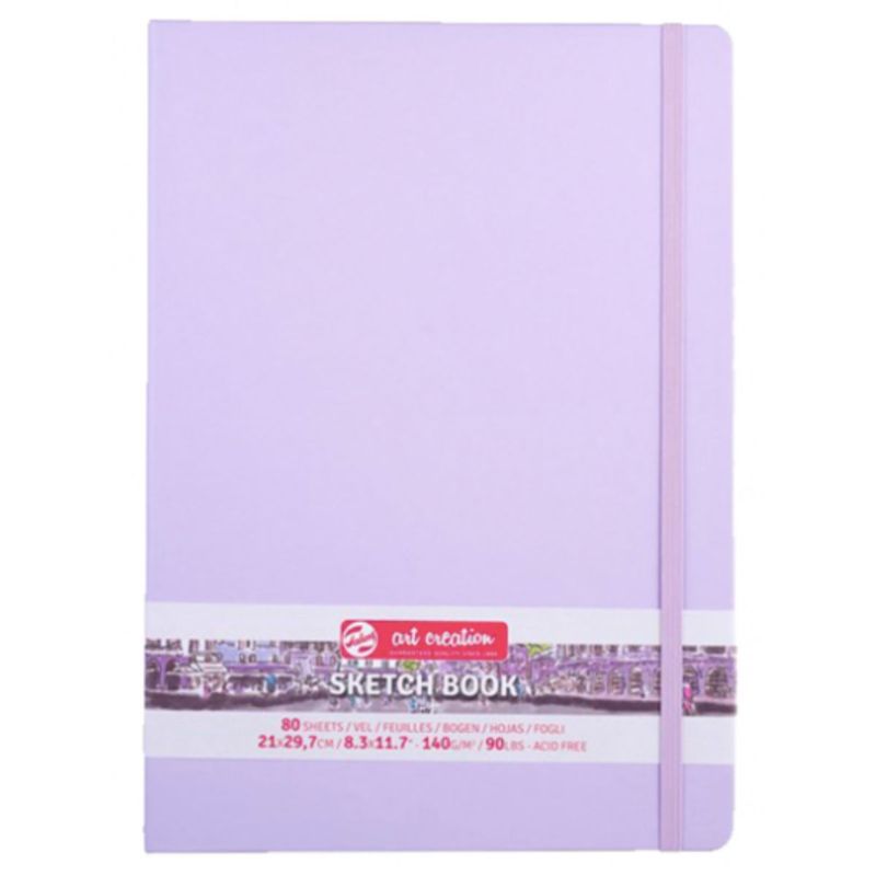 ART CREATION - Libreta Art Creation Violeta Patel 21x30cm 140gr 80hjas.