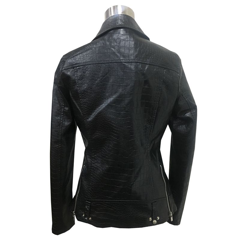 TODOPIEL - Chaqueta de Ecocuero Mujer Negro Todopiel
