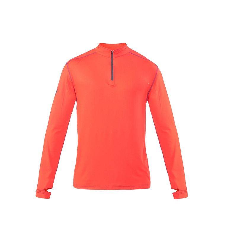 HARDWORK - Polera Dry Fit HW SPX Manga Larga Hombre Orange