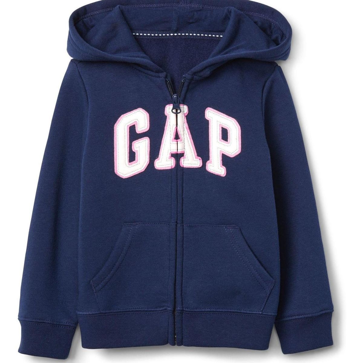 GAP - Polerón Logo Con Cierre Niña Azul