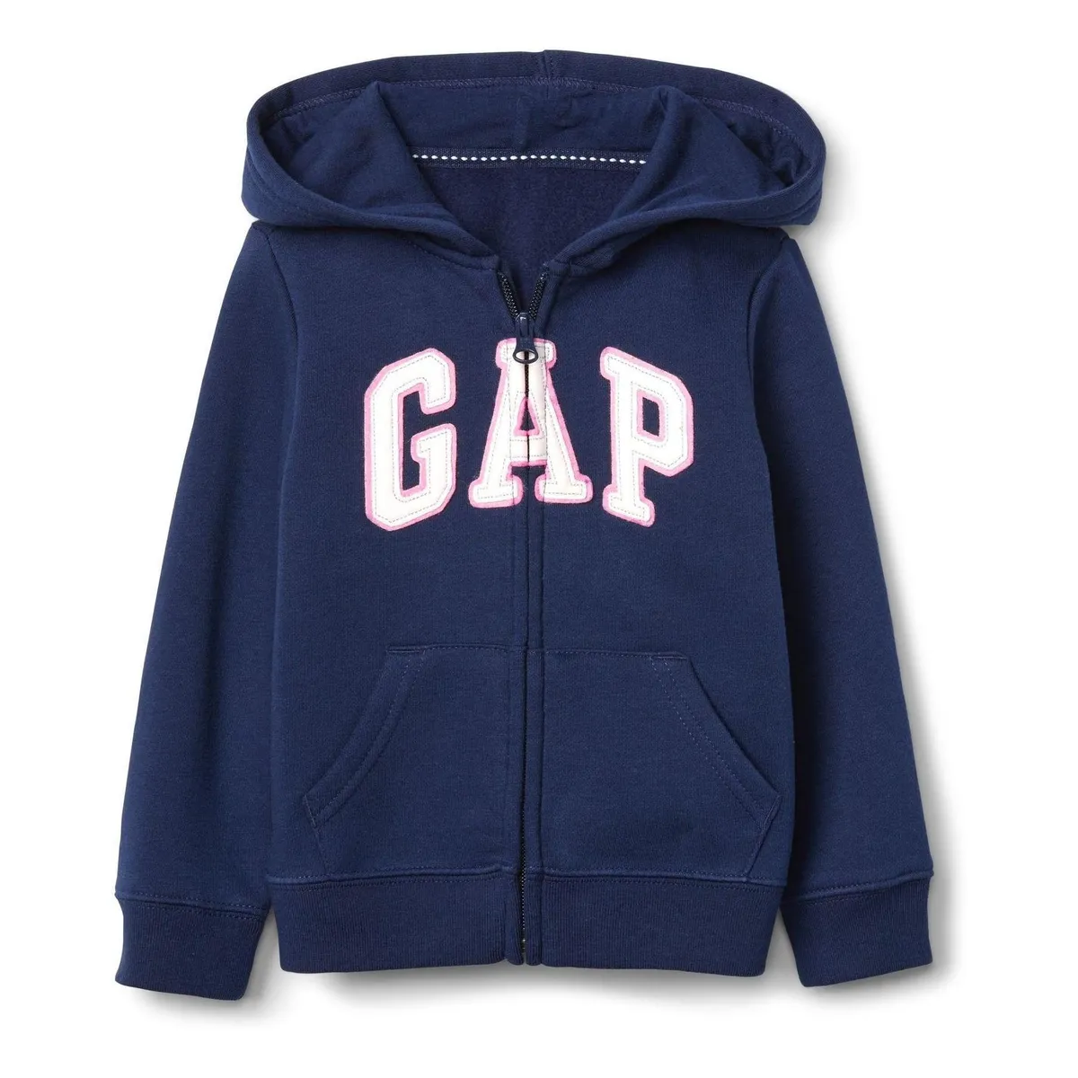 GAP - Polerón Logo Con Cierre Niña Azul