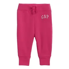 GAP - Pantalón de Buzo Logo Fucsia