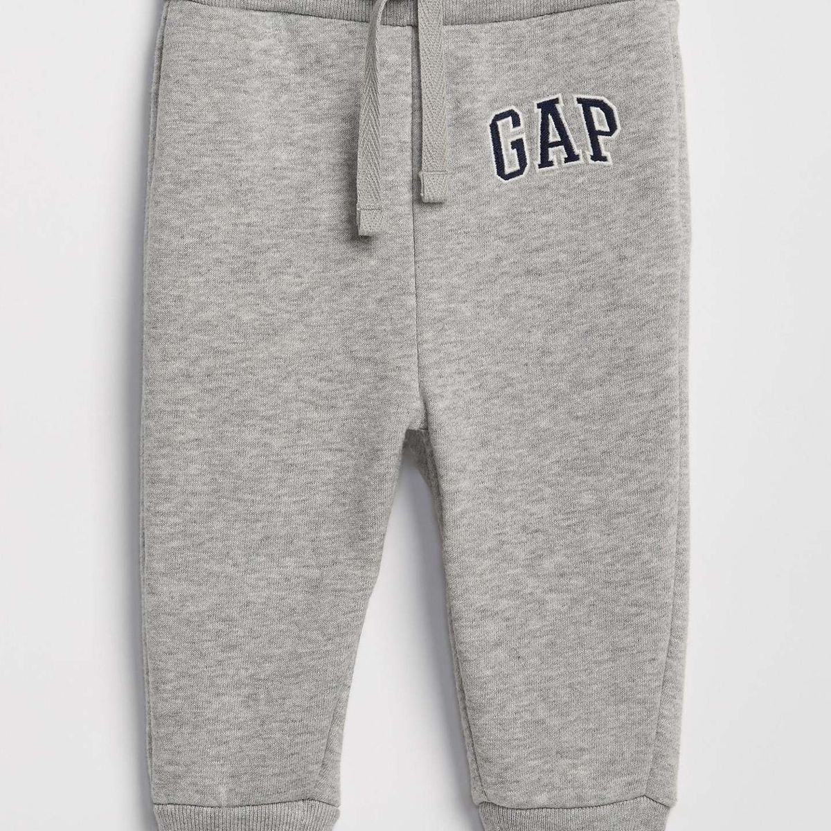GAP - Pantalón de Buzo Jogger Logo Gris GAP
