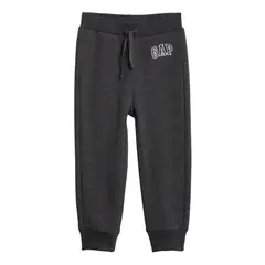 GAP - Pantalón de Buzo Logo Gris